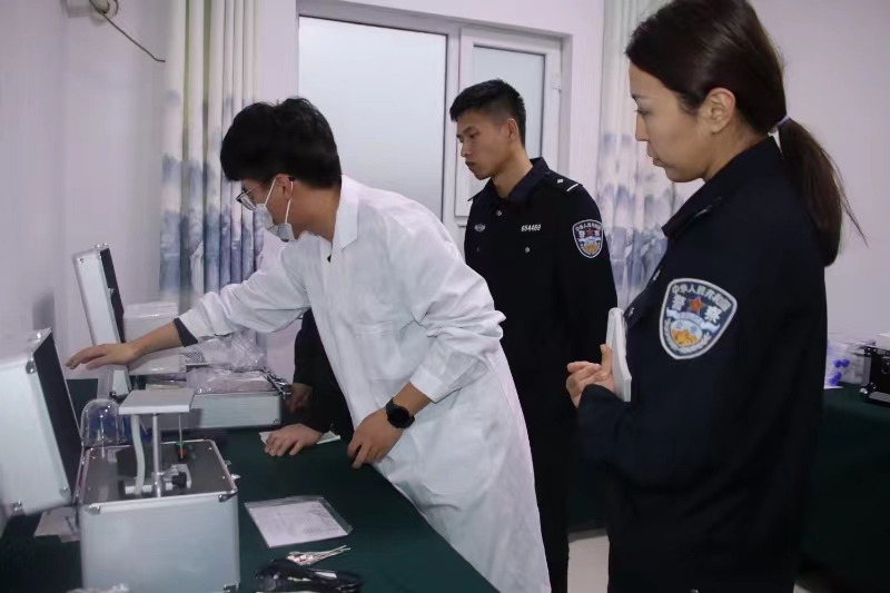 烏蘇市食品藥品環(huán)境犯罪偵查大隊采購天研設備